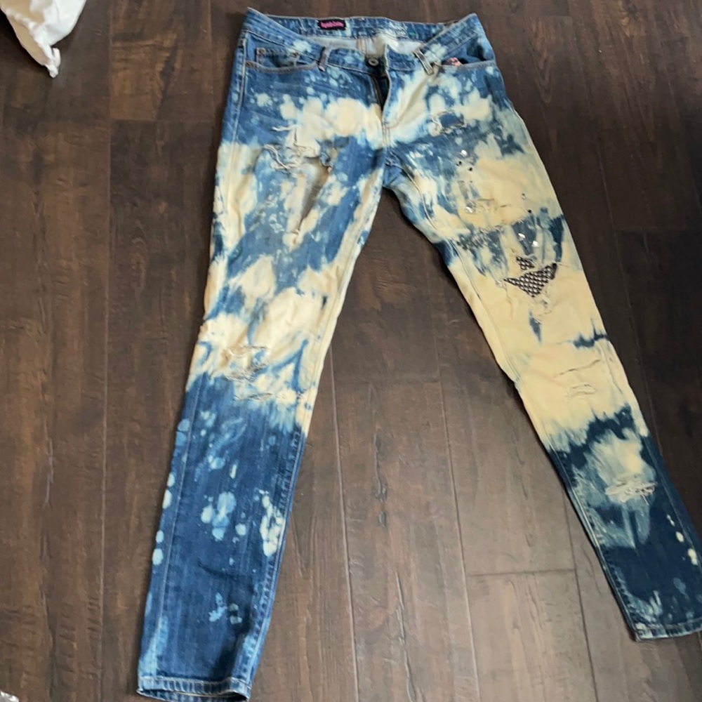 Size 28 1 of 1 denim distress jeans